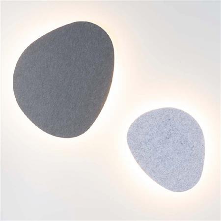 Eclipse Stone aplique de pared Fieltro